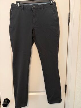 Men's Black Chino Pants